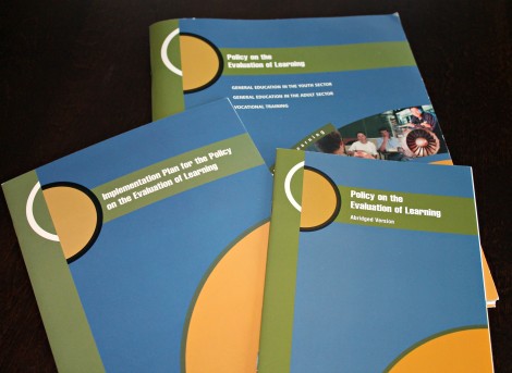 evaluation booklets