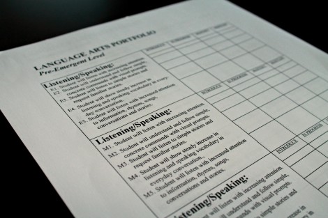 portfolio checklist