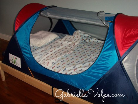 adapted bed tent