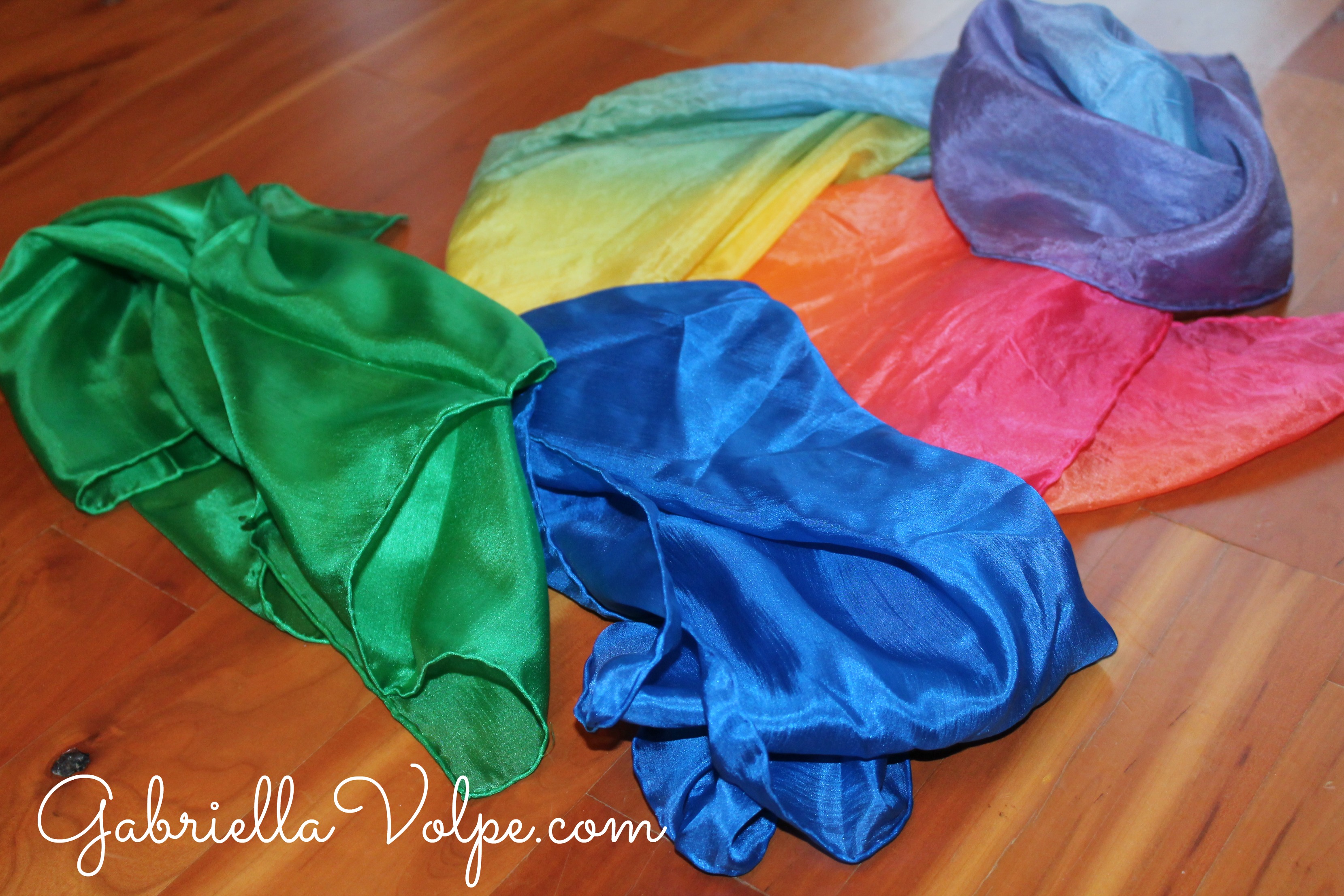 silk scarves - toys for the child with special needs - GABRIELLA VOLPE ...