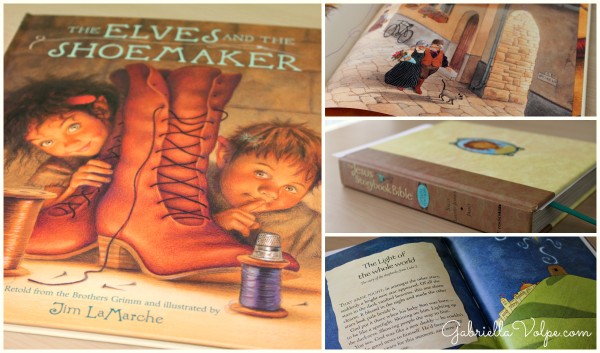 Holiday books as part of 10 adapted Christmas activities