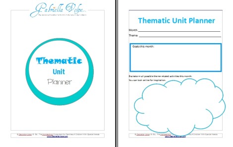 Thematic Unit Planner