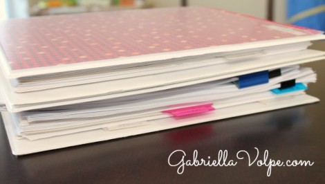 binder system for organizing paperwork for homeschooling