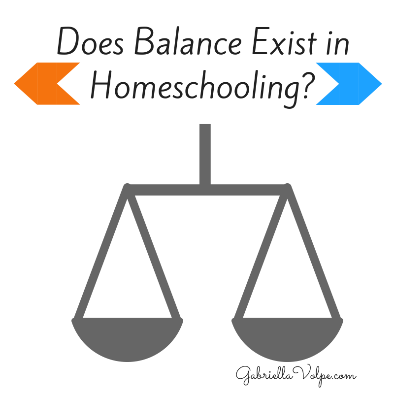 Does Balance Exist in Homeschooling_