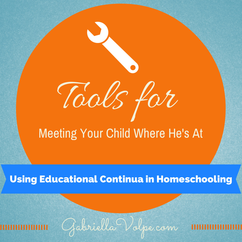 Tools for Meeting Your Child Where He’s At: Using Educational Continua in Homeschooling