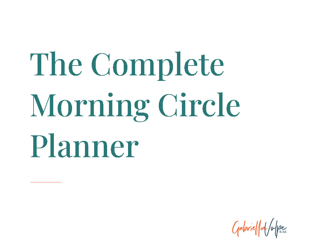 The Complete Morning Circle Planner