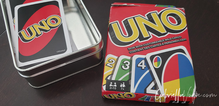 Uno is a popular card game I grew up playing as a family.
