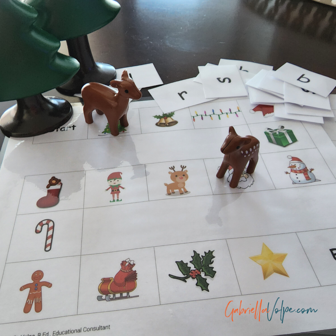 Photo of Christmas board game