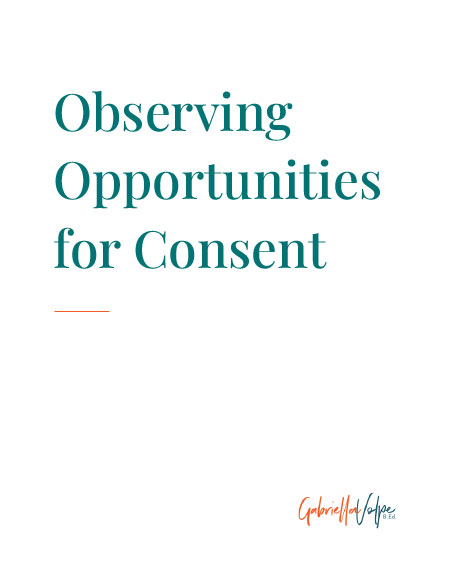 Observing Opportunities for Consent