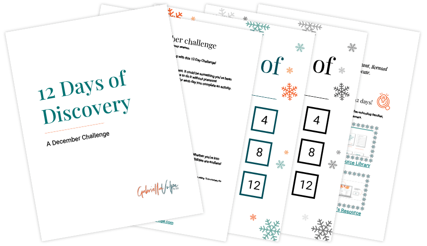 12 Days of Discovery Gabriella Volpe